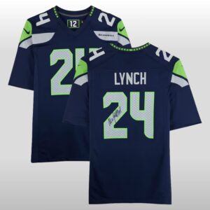 Marshawn Lynch Seattle Seahawks Autographed Jersey