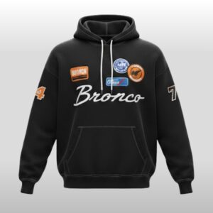 Will Smirking Bronco Patchs Hoodie