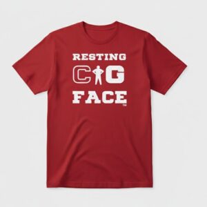Indiana Hoosiers Resting Cig Face Shirt