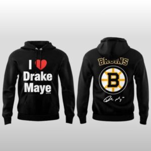 Boston Bruins 2026 Love Drake Maye New England Patriots Hoodie Shirt