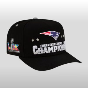 New England Patriots 2025 2026 AFC Conference Champions Bowl Hat