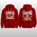 2026 Hoosiers Peach Bowl Champions Hoodie Cap Joggers