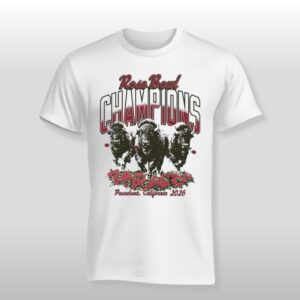 2026 Indiana Hoosiers Bowl Stampede Champions Pasadena California Mascot Shirt