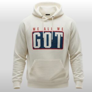 2026 Ne Patriots Marcus Jones We All We Got Hoodie