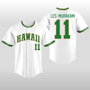 Hawaii Baseball 2026 Honor Coach Les Murakami Baseball Jersey