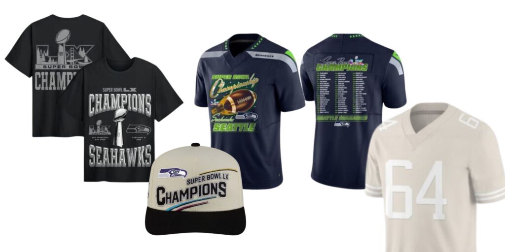 12 Years Later the 12s Are Back The Viral Seattle Seahawks Super Bowl LX Champions Collection Taking Over Zerelam Store