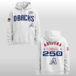 2026 Arizona Diamondbacks Celebration USA 250 Anniversary Hoodie Cap Joggers