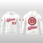 2026 Arkansas Razorbacks Baseball Norm DeBriyn Night Hoodie