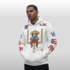 2026 Bad Bunny Benito Bowl Puerto Rico Waffle Hoodie 3