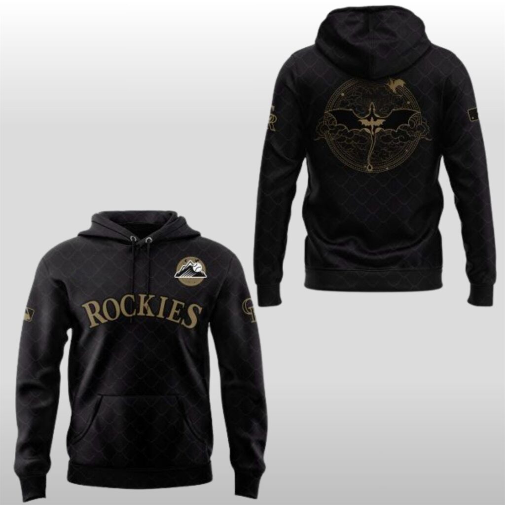 2026 Colorado Rockies Fourth Wing Night Hoodie Shirt 2