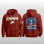 2026 Detroit Lions America 250 Semiquincentennial Hoodie