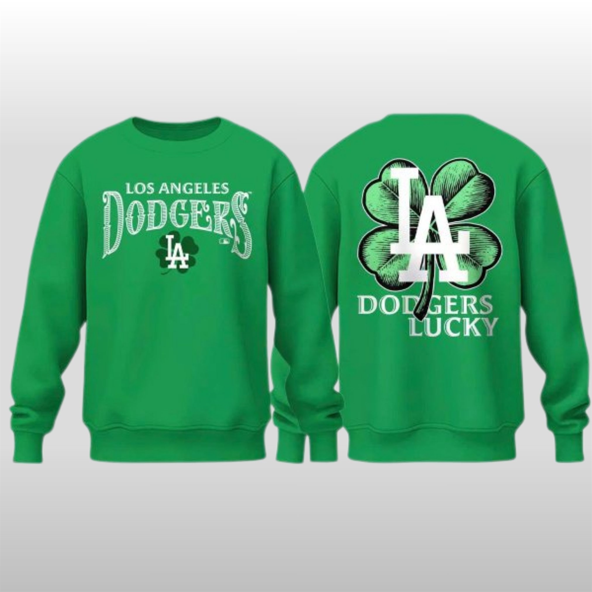 2026 Los Angeles Dodgers Happy St. Patrick’s Day Hoodie Shirt 2 2026 Los Angeles Dodgers Happy St. Patrick’s Day Hoodie Shirt - Image 2