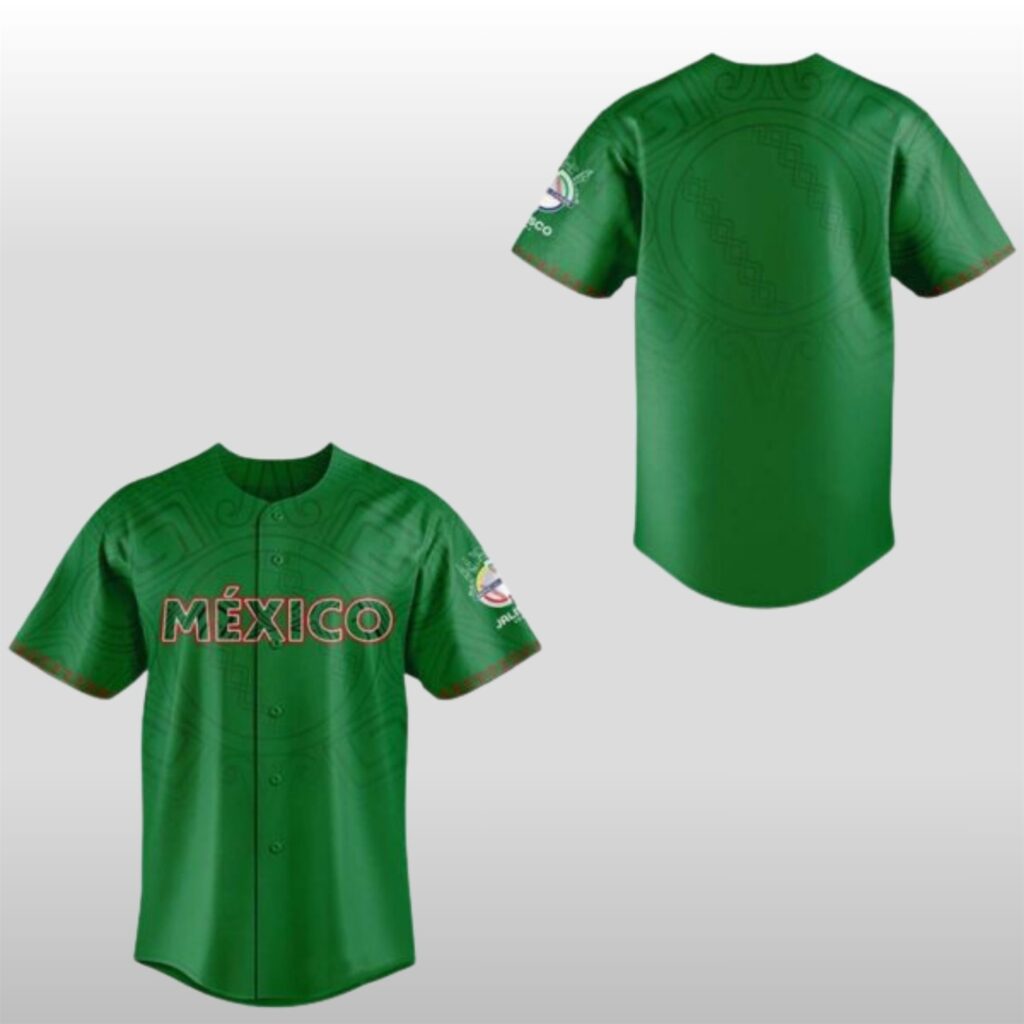 2026 Mexico Charros de Jalisco Beisbol Serie del Caribe Jersey 2