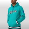 2026 Miami Marlins Teal Throwback Night Hoodie