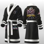 2026 NE Patriots Super Bowl AFC Championship Fleece Bathrobe