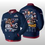 2026 New England Patriots Super Bowl Baseball Jacket