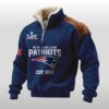 2026 New England Patriots Super Bowl Fleece Swweater 2