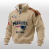 2026 New England Patriots Super Bowl Fleece Swweater 4