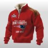2026 New England Patriots Super Bowl Fleece Swweater 5
