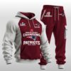 2026 New England Patriots Super Bowl Hoodie Set 2