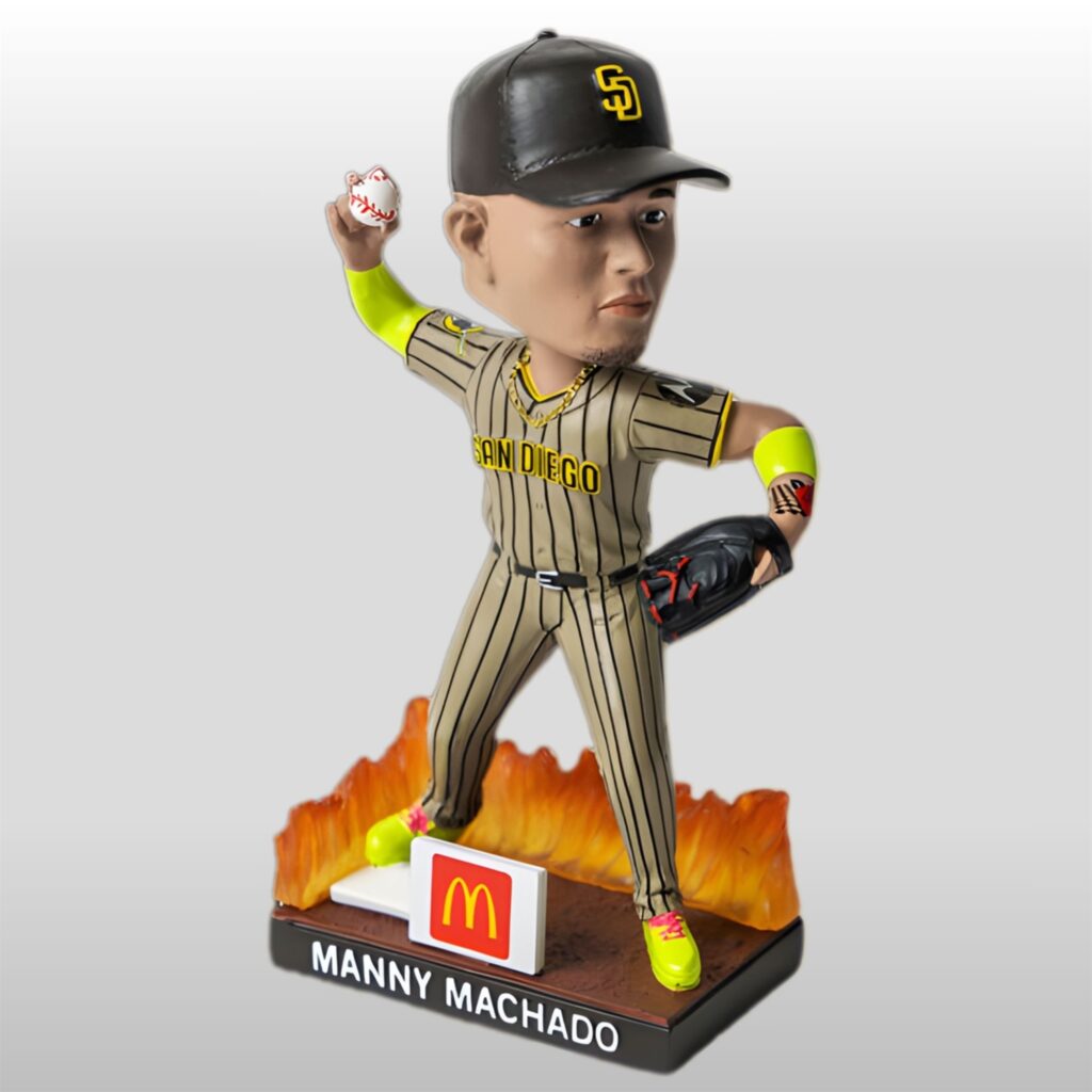 2026 San Diego Padres Mannys Hot Corner Bobblehead Giveaway