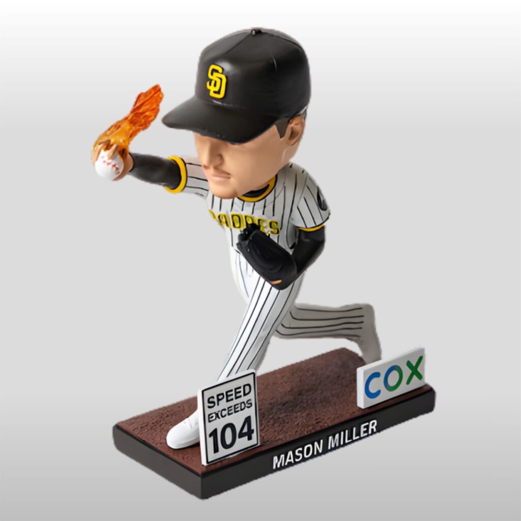 San Diego Padres Mason Miller Bobblehead 2026 Giveaway