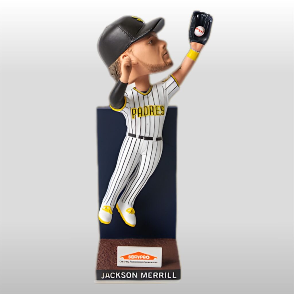 2026 San Diego Padres Merril Robbery Bobblehead Giveaway 2