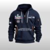 2026 Seahawks 2x Super Bowls Champions 250 USA Quarter Zip Hoodie 2