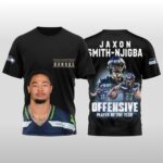 2026 Seattle Seahawks Jaxon Smith Njigra Defensive Player Of The Year Shirt