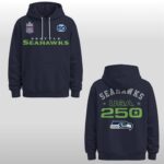 2026 Seattle Seahawks Super Bowl USA 250 Commemorative Hoodie Cap Joggers