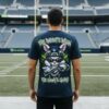 2026 Seattle Seahawks X Bad Bunny The Rabbits Reign The Hawk's Glory Super Bowl LX Shirt 4
