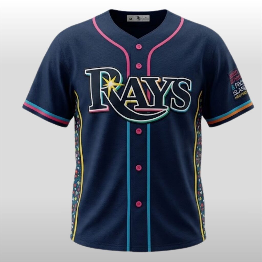 2026 TB Rays AAPI Heritage Jersey Giveaway 2