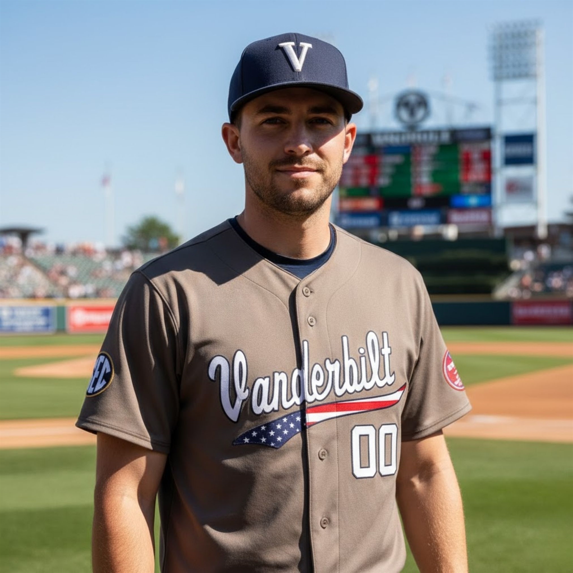 2026-Vanderbilt-Commodores-Salute-To-Service-USA-Military-Baseball-Jersey 2026 Vanderbilt Commodores Salute To Service USA Military Baseball Jersey