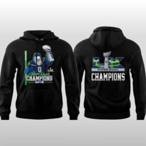 Seattle Seahawks Super Bowl LX Champions 2026 Hoodie Shirt