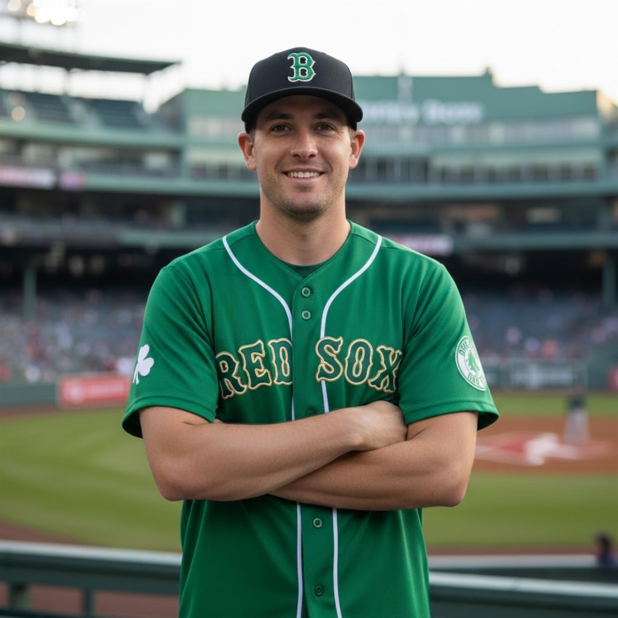 Boston-Red-Sox-St-Patrick-Day-2026-Baseball-Jersey Boston Red Sox St Patrick Day 2026 Baseball Jersey