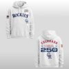 Colorado Rockies Celebration USA 250 Semiquincentennial 2026 Hoodie 2