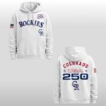 Colorado Rockies Celebration USA 250 Semiquincentennial 2026 Hoodie