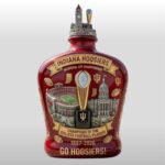 Indiana Hoosiers CFP Champions 1887 2026 Go Hoosiers Whiskey Bottle