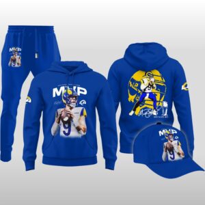 Los Angeles Rams Matthew Stafford MVP Hoodie Cap Joggers