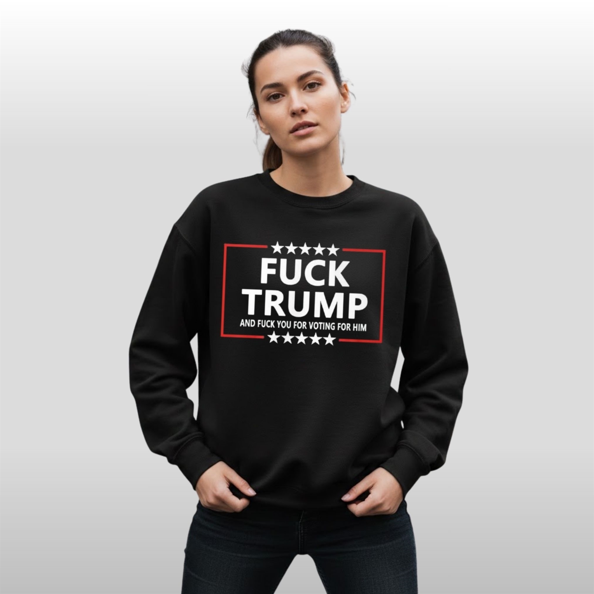 Fuck Trump And Fuck You For Voting For Him Shirt 3 Fuck Trump And Fuck You For Voting For Him Shirt - Image 3