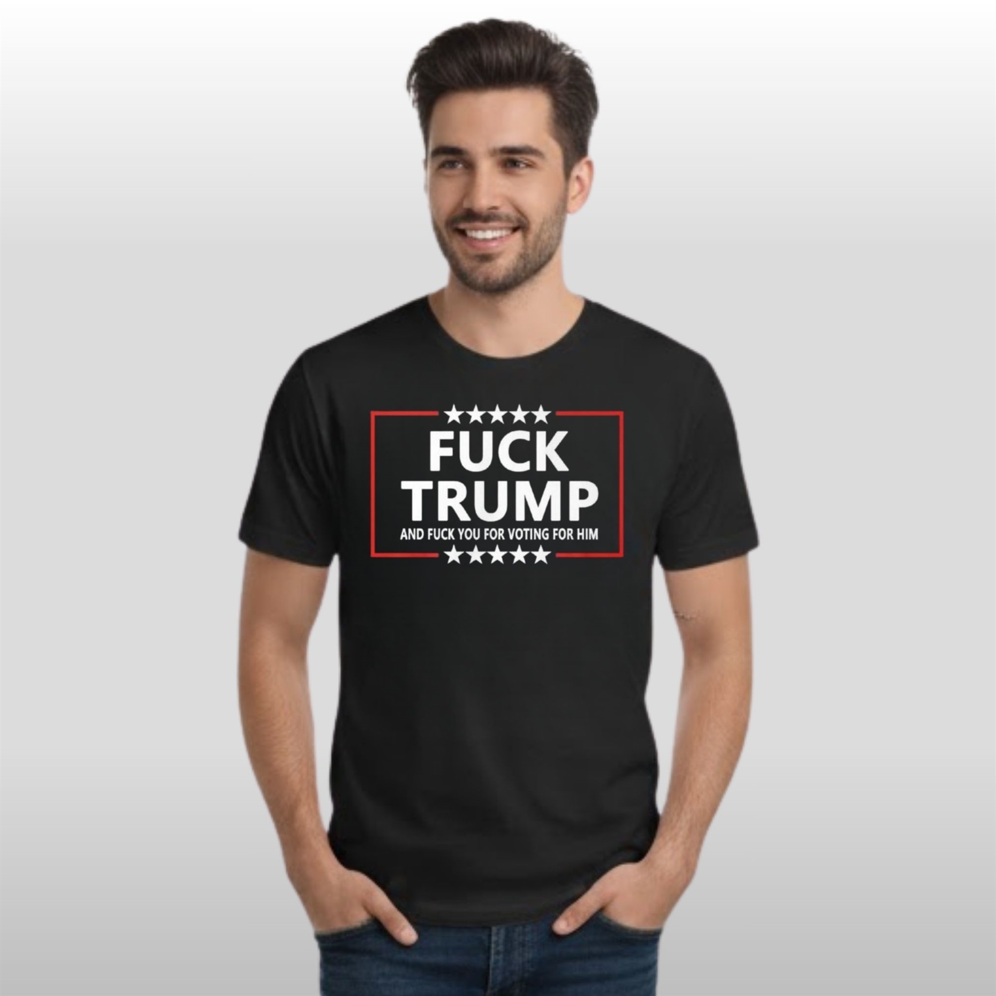 Fuck-Trump-And-Fuck-You-For-Voting-For-Him-Shirt Fuck Trump And Fuck You For Voting For Him Shirt