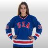 Grey Zabel USA Hockey Jersey 3