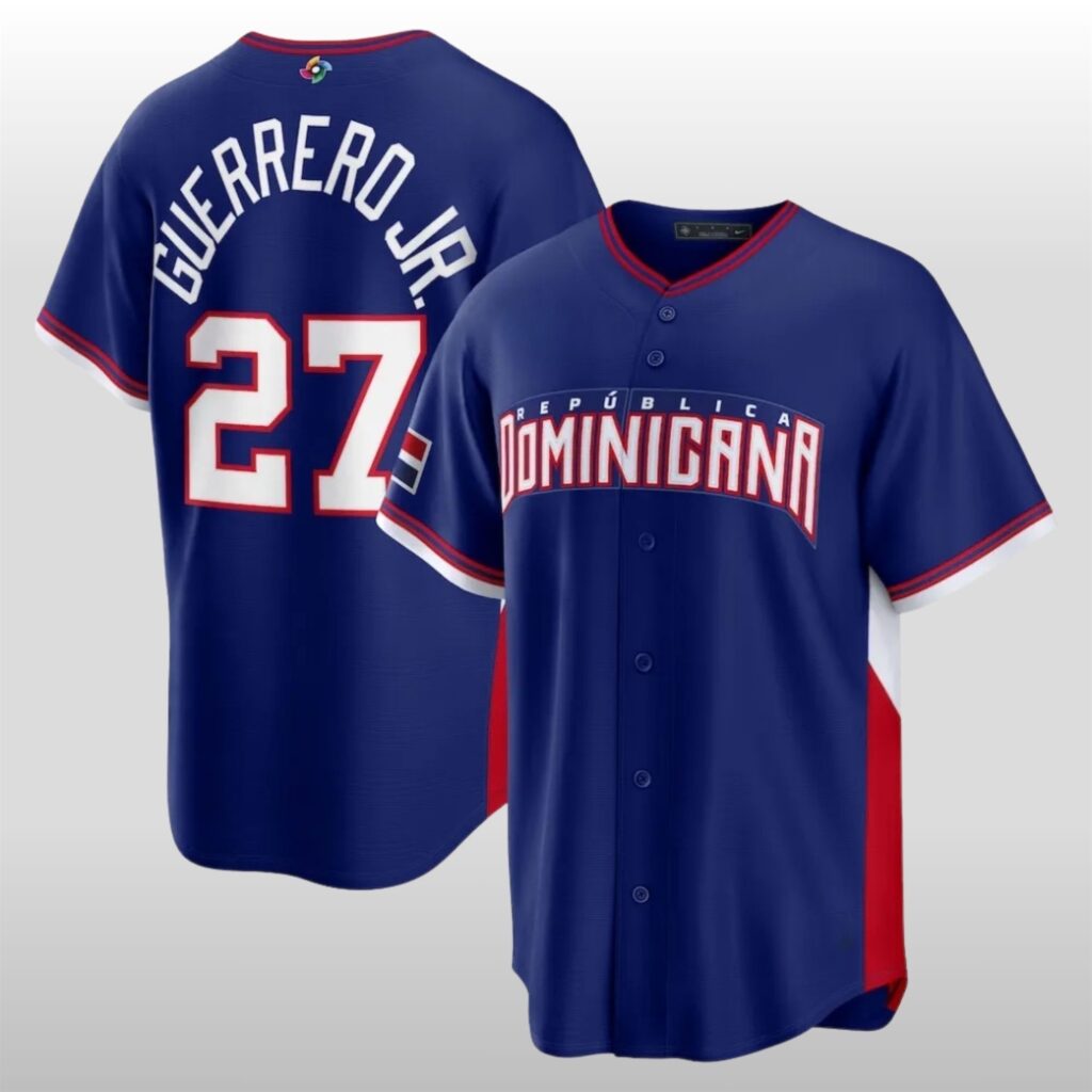 Guerrero Jr 2026 Dominica World Baseball Classic Jersey 2