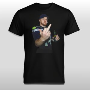 Seahawks Sam Darnold Middle Finger Shirt