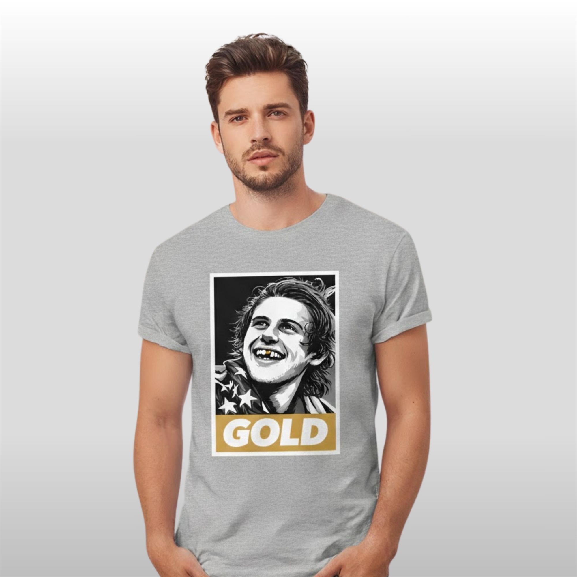 Jack Hughes USA Gold Medal Shirt 2 Jack Hughes USA Gold Medal Shirt - Image 2