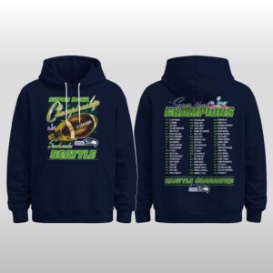 Seattle Seahawks 2026 Super Bowl LX Champions Hoodie Shirt Joggers Set