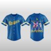 Los Angeles Dodgers x KPop Demon Hunters 2026 Grammys Award Baseball Jersey 3