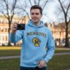 Milwaukee Brewers 2026 Powder Blue Day Celebrate Hoodie 3