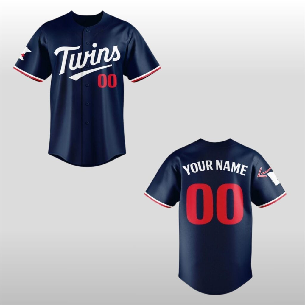 2026 Minnesota Twins X USA Olympic Team Baseball Jersey- Zerelam