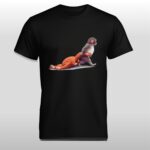 Monkey Punch Baby Monkey Holding Plush Toy Shirt